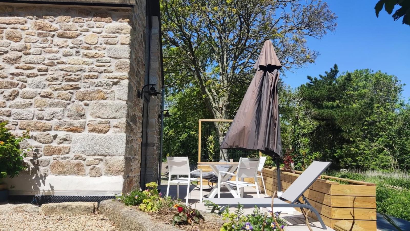 Villa Le Petit Moulin De Kerloroc Ploudalmézeau Esterno foto